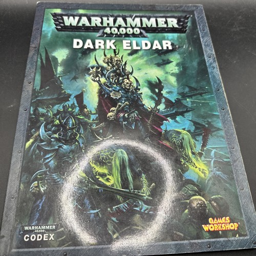 Games Workshop Warhammer 40K Dark Eldar Codex 2010 Paperback Rules Book