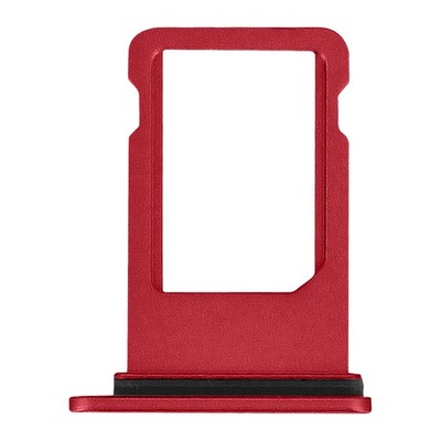 Nano-Sim-Kartenhalter, Ersatzteil für iPhone 8 / SE 2020 / SE 2022   Red