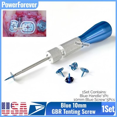 USA Dental GBR Tenting Screw Driver Tent Screw Guide Bone Regeneration Membrane