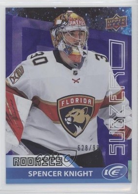 2021-22 Upper Deck Ice Sub Zero 628/999 Spencer Knight #SZ-35 Rookie RC 1r5