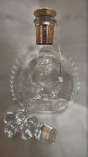 Remy Martin Louis XIII Baccarat Crystal Empty Bottle w/ Matching Stopper & Cork