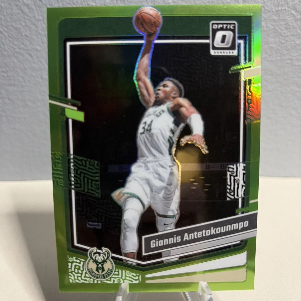 Giannis Antetokounmpo Serial Numbered Basketball Sports Trading