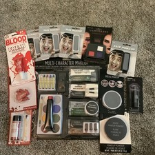 Makeup Kit Lot Fancy Dress Up Halloween Adult Costume and Blood