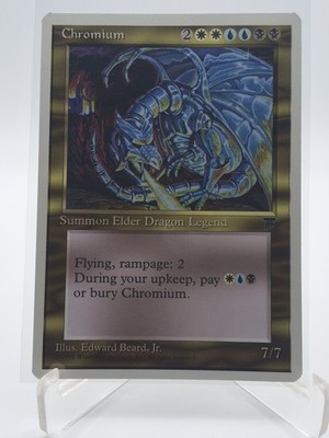 CHROMIUM 1995 ''CHRONICLES'' Magic: The Gathering VINTAGE UNPLAYED MINT RARE