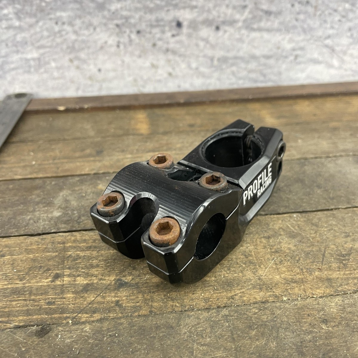 Profile Racing BMX Top Load Stem 53mm Mark Mulville Push Black 1-1