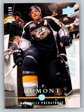 2008-09 Upper Deck UD Exclusives J.P. Dumont 060/100 Nashville Predators #363