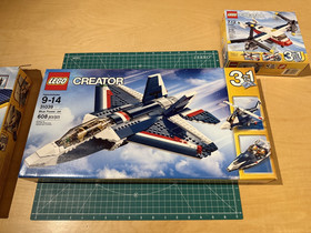 Lot of 3 New LEGO Creator Blue Power Jet 31039 Aviation Adventures  31011 2015
