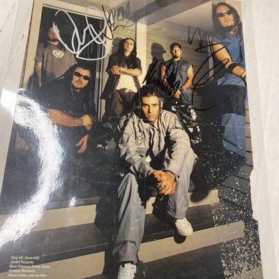 ILL NINo Band Signed 8x11 By Original Members