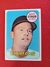 1969 Topps Baseball Card #230 RUSTY STAUB Expos  Item 2   Nice EX/MT