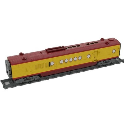 Modubrix Mocs Bricks Sets M10005 A & B-Units Locomotive & Carriage 2252 Parts