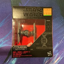 Star Wars Titanium Black Series - First Order Special Forces Tie Fighter  04