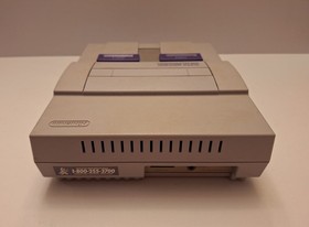 Nintendo SNES Home Console - Gray - SNS-001 with Super Mario World - Tested