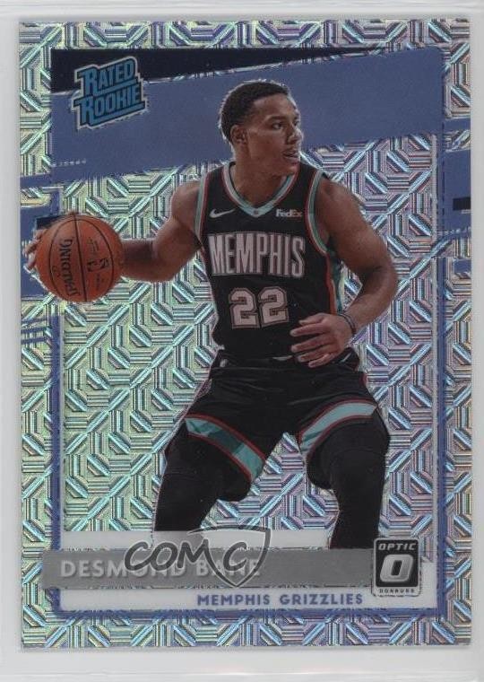 2020-21 Panini Donruss Optic Rated Rookie Choice Prizm Desmond Bane #180 03j5