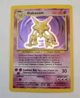 Alakazam Pokemon 001/102 Base Set Holo