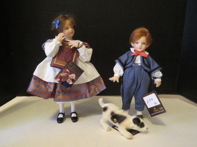 R John Wright Doll SetMargaret & Charles Artist Proof # 1 RJW Private Collection