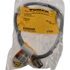 NEW Turck RSS 4.5T-0.5-RSS 4.5T M12 eurofast Cordset Straight, Male connector U-