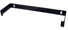 19" One Space 1U Steel Wall Mount Hinged Swing Out Patch Panel Bracket 6" Depth