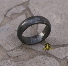 Handmade Full Damascus Steel UNISEX Men Women Wedding Band Engagement Band