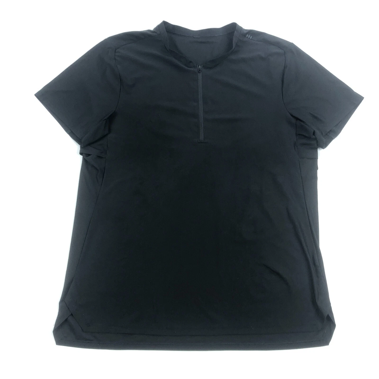 lululemon vented tennis blade collar zip shirt