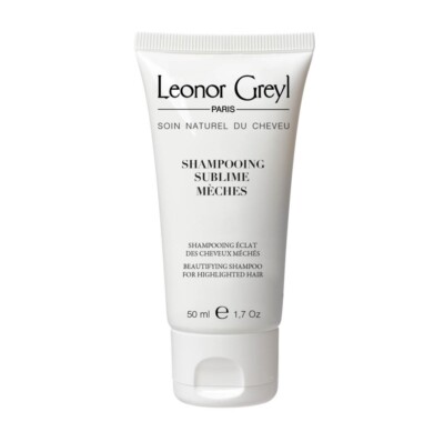 Leonor Greyl Shampooing Sublime Shampoo 1.7 Oz Silver Hair Cuff 2-Pc Travel Set