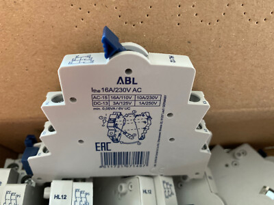 10× ABL HL12 Hilfsschalter   10A   Zubehör für MCB / LS Schalter