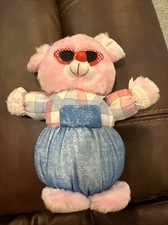 VINTAGE SUPERIOR TOY AND NOVELTY PLUSH BEAR, EUC 10 Inches