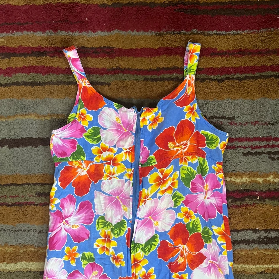 Vestido Hawaiano De Colección Royal Creations Mujer Talla Grande Brillante Colorido Floral Foto 4 de 4