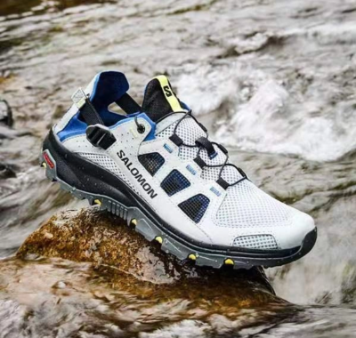 SALOMON Techamphibian 5 'White Black Blue' Men's 471138 | eBay