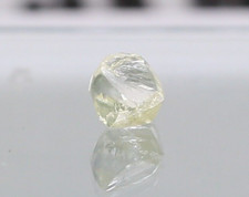 Raw Diamond 0.42TCW Natural Yellow Color Vs1 Clarity Rough Diamond Uncut Diamond