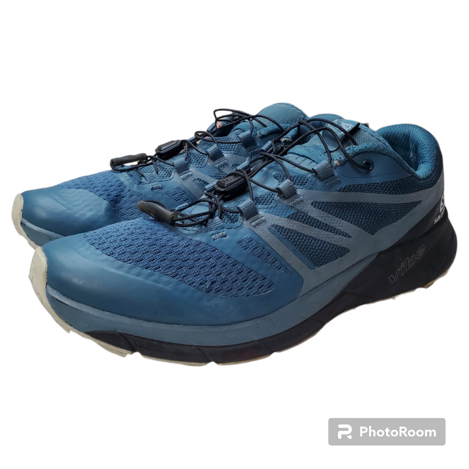 Scarpe da trail running Salomon da donna Vibe Sense Ride ortolite taglia 9