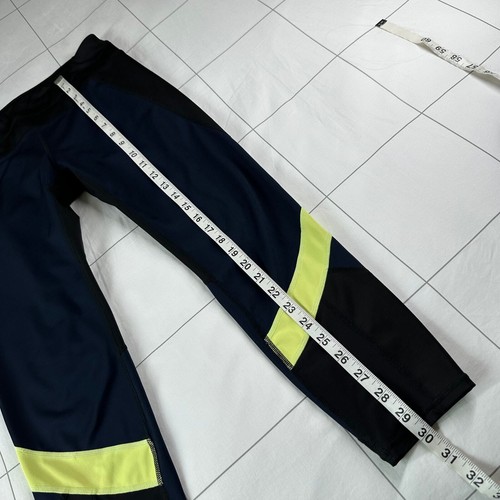 Athleta Leggings Womens Medium Petite Colorblock Spliced Sonar Cropped Active - Bild 11 von 12