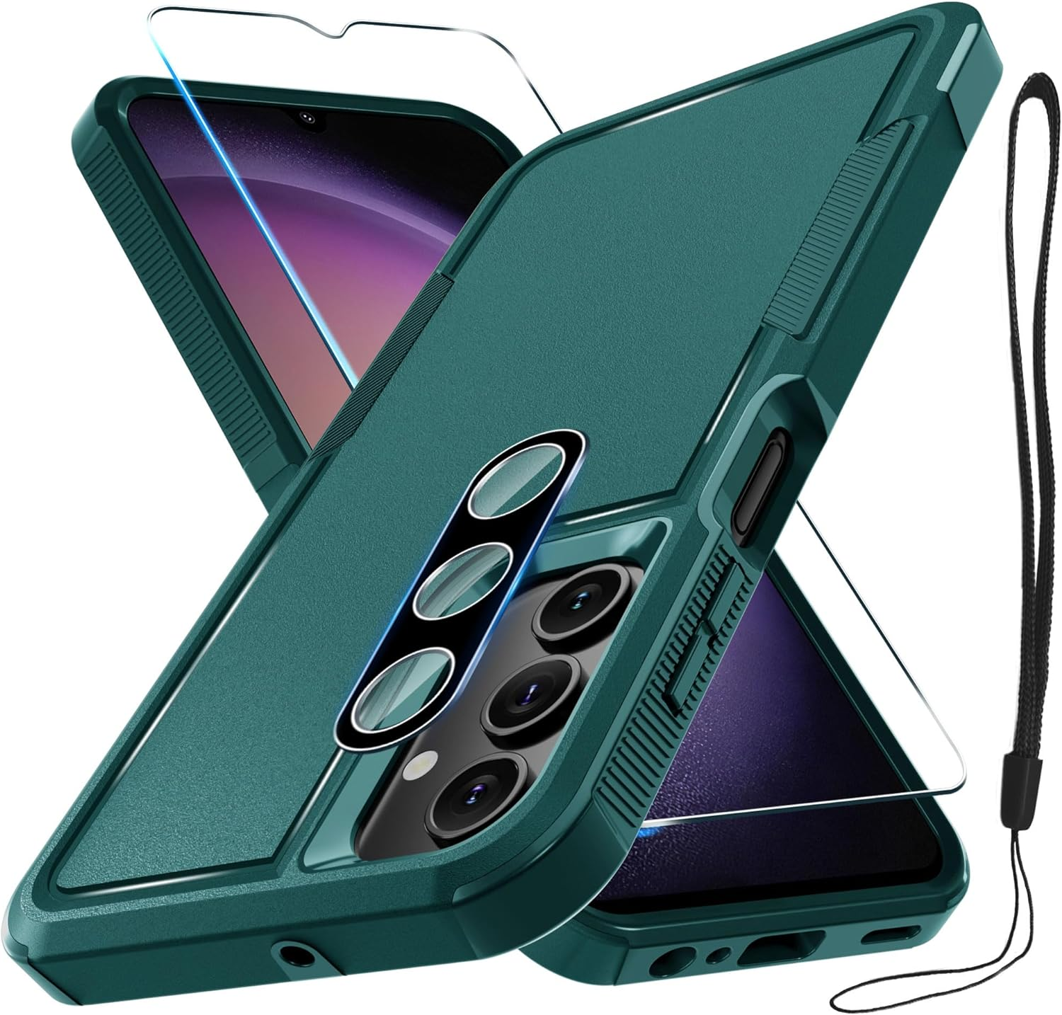 Case for Samsung Galaxy A15 5G, Full Body Heavy Duty Rugged Shockproof Protectiv