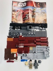 Lego Star Wars: Rey&rsquo;s Speeder 75099 Complete w/ Instructions