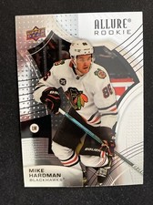 21-22 UD Allure Hockey Rookie 111 Mike Hardman