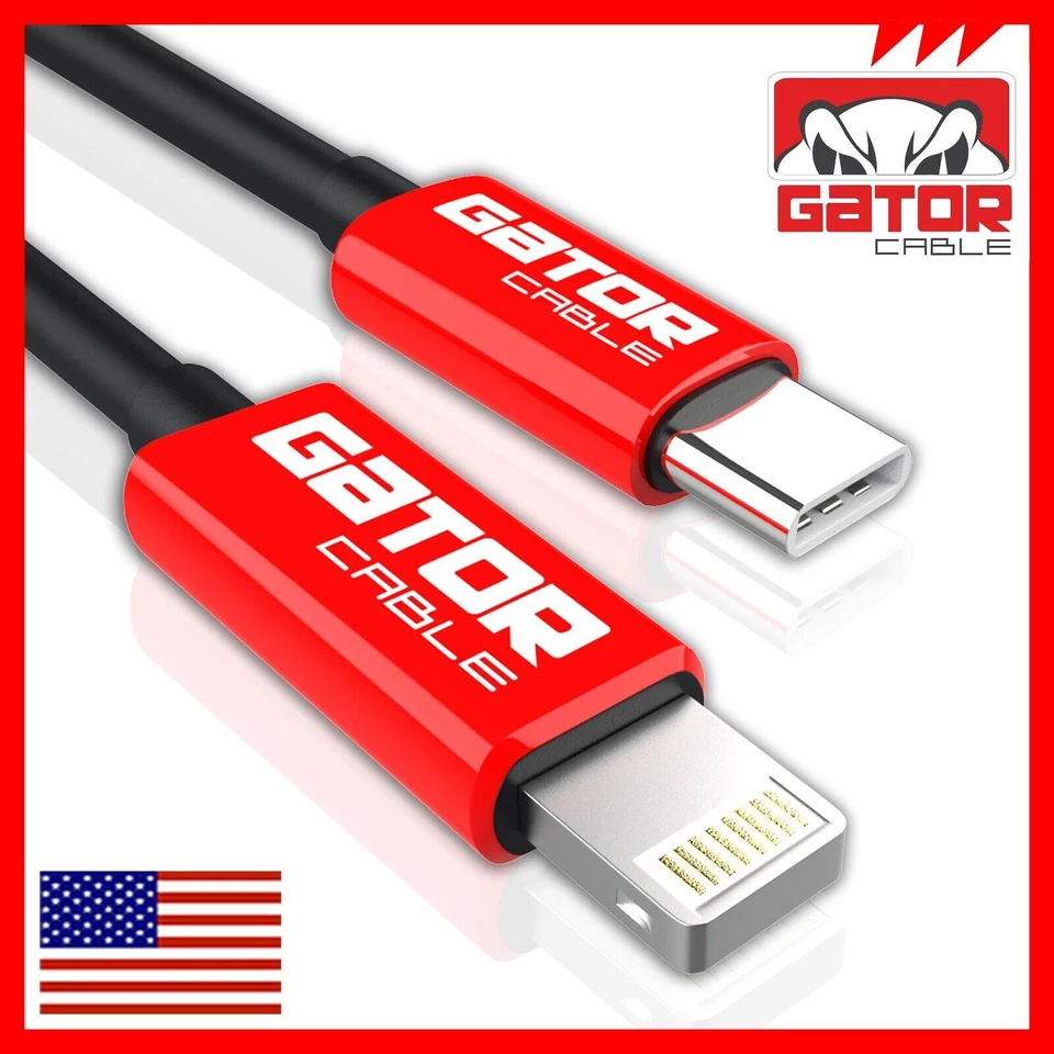 USB-C Charger Cable PD 20W Fast Charge For iPhone 7 8 X 11 12 13 14 Pro Max Plus - Image 3 of 4