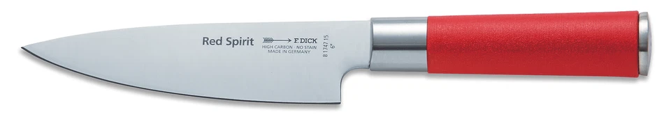 F. DICK Kochmesser, Küchenmesser Red Spirit (Messer mit Klinge 15cm)