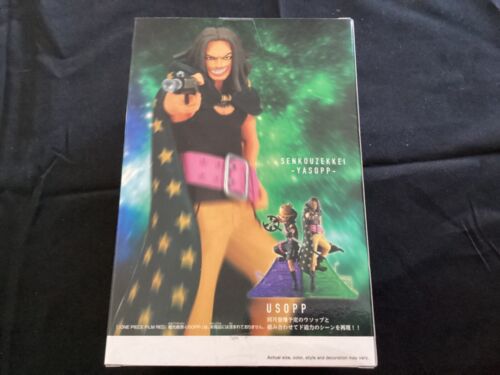 Banpresto One Piece Film Red Senkozekkei Yasopp Figure - New/Sealed - Picture 3 of 4