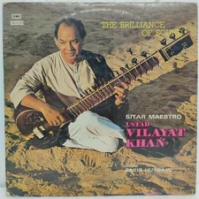 Ustad Vilayat Khan Zakir Hussain LP Instrumental classical Vinyl 1979 Indian NM