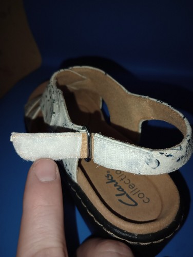 Clarks Collection Adjustable Sandals Merliah Echo Blue Floral Women's 6.5 NWT - Picture 9 of 15