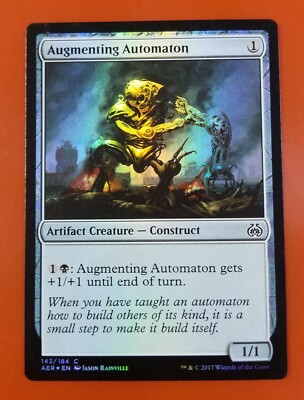1x Augmenting Automaton | FOIL | Aether Revolt | MTG Magic Cards