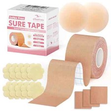 Sure Tape Boob Breast Kit for A-C Cup, Lift Small, Beige