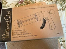 The Pampered Chef Cookie Press 1525