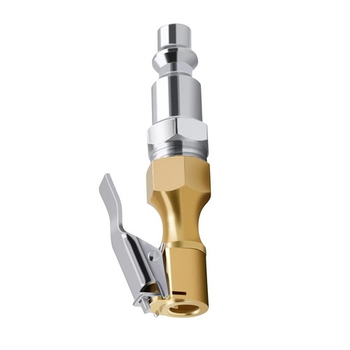 PnxdeobXL 2 Pièces Mandrin à Air de Pneu de Voiture, Embout de Gonflage Laiton, 8mm Adaptateur de Valve de Pneu, Raccord de Valve de Gonflage, pour Voitures, Vélos, Motos, Gonfleurs de Pneus