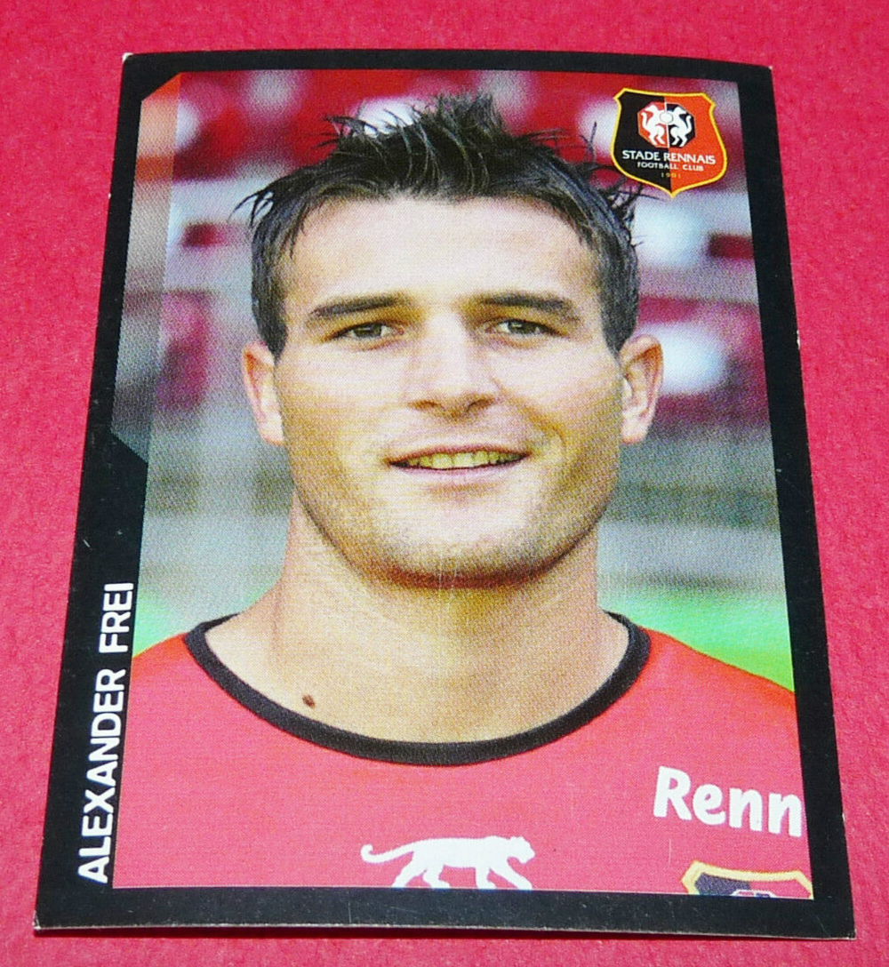 Alexander Frei (Stade Rennais) - Carte Collector Suisse ROOKIE - Rare !
