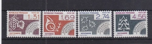 France 1987 - Mi. 2588 - 2591 MNH