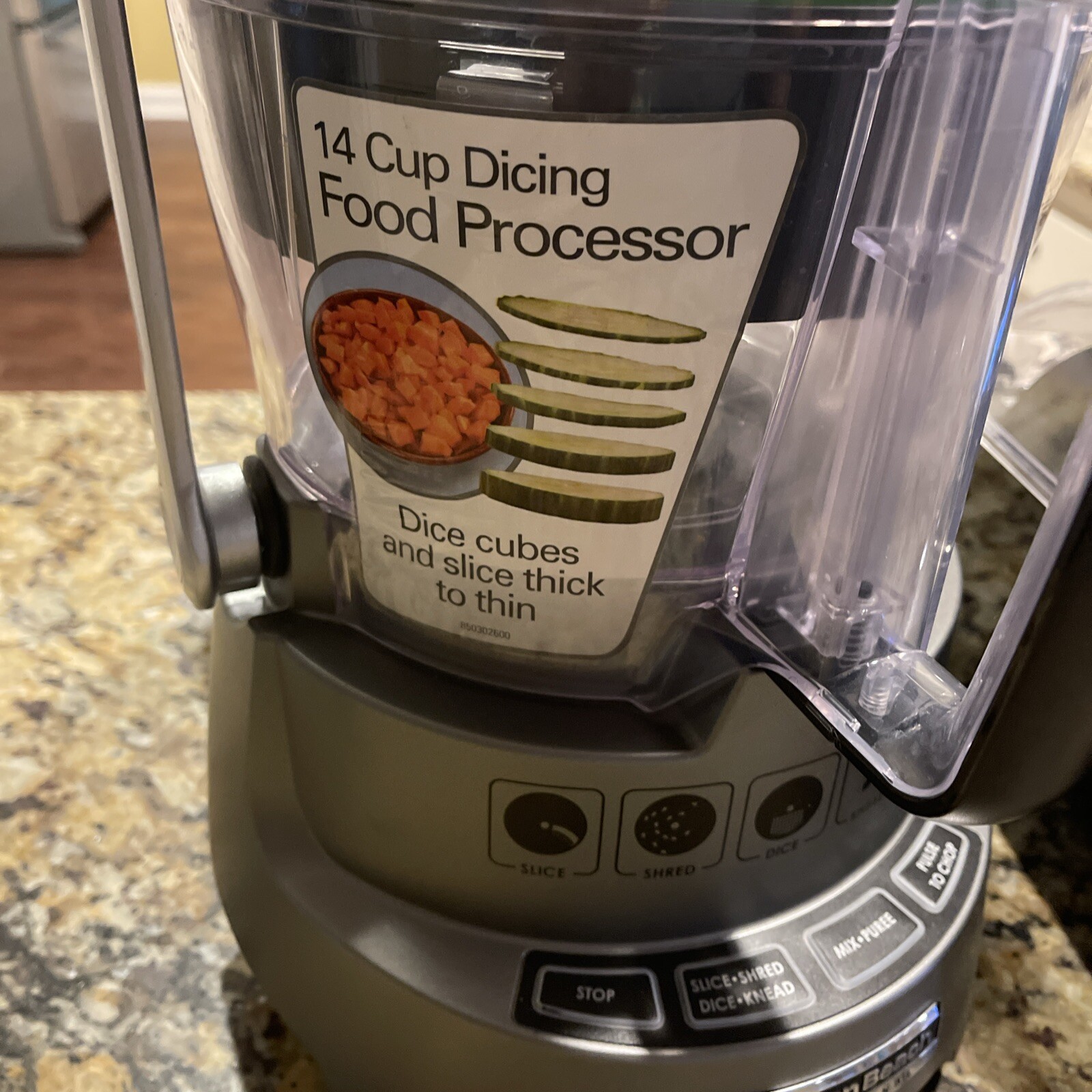 Hamilton Beach Dicing Food Processor with 14Cup BPAFree Bowl 70825