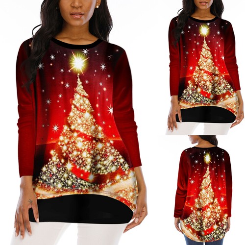 Buy Womens Christmas Tree Shirt Ladies 