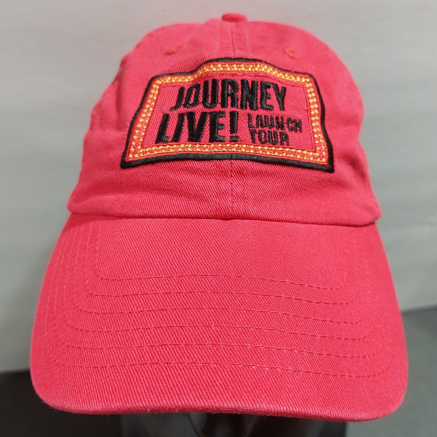 DODGE Red Adjustable Hat Strapback Baseball Cap J… - image 1