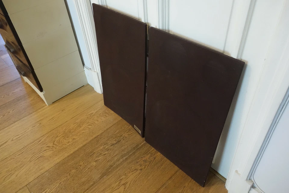 Rare Revac Utah 44, 36x60 cm paire de caches, grilles, fabric, enceintes vintage - Immagine 3 di 4