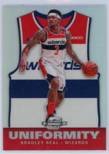 2019-20 Contenders Optic Bradley Beal Uniformity Silver Holo #24 NM/MT Wizards